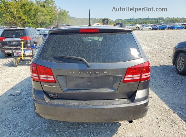 3C4PDCAB7JT521578 2018 DODGE JOURNEY Gray Rear view