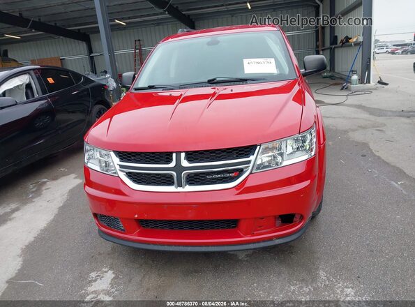 3C4PDCAB7LT226368 2020 DODGE JOURNEY Red Вид щитка приладів