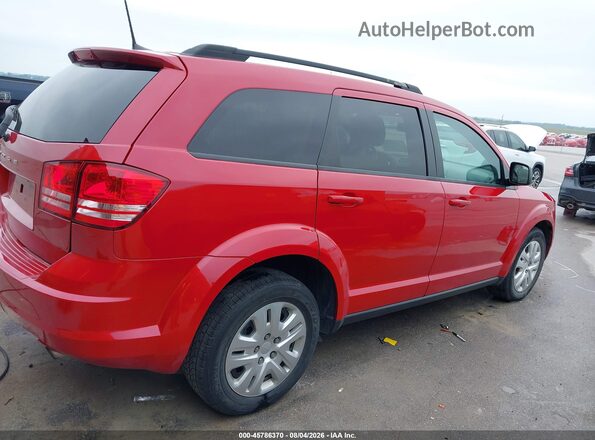 3C4PDCAB7LT226368 2020 DODGE JOURNEY Red Вид задньої частини салону