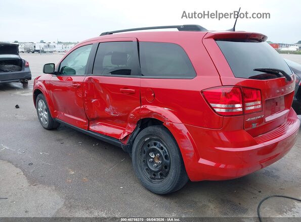 3C4PDCAB7LT226368 2020 DODGE JOURNEY Red Вид спереду
