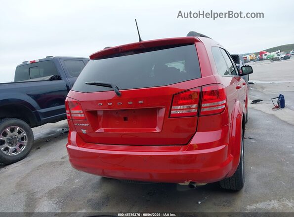 3C4PDCAB7LT226368 2020 DODGE JOURNEY Red 