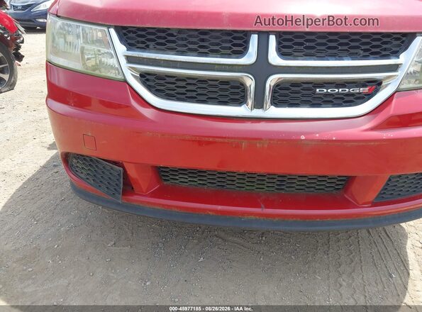 3C4PDCAB8GT187067 2016 DODGE JOURNEY Red Widok z przodu