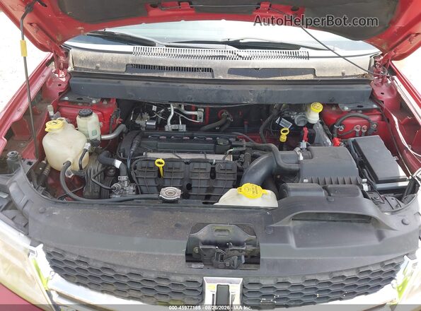 3C4PDCAB8GT187067 2016 DODGE JOURNEY Red Widok z tyłu