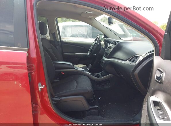 3C4PDCAB8GT187067 2016 DODGE JOURNEY Red Widok wnętrza z przodu