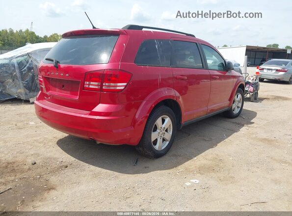3C4PDCAB8GT187067 2016 DODGE JOURNEY Red Tył prawy