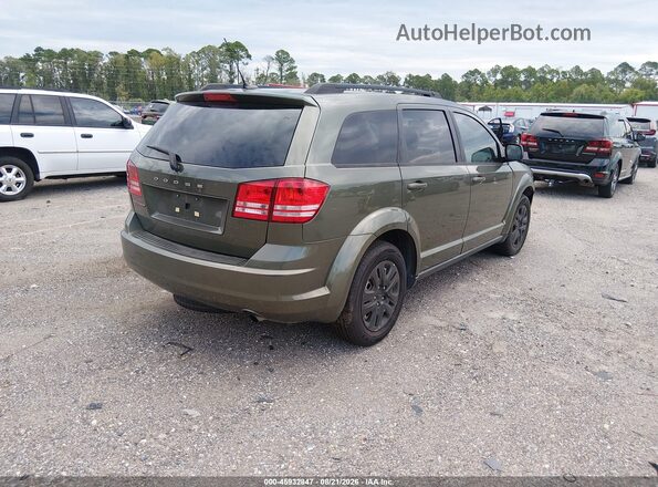 3C4PDCAB8GT194729 2016 DODGE JOURNEY Green Trasero derecho
