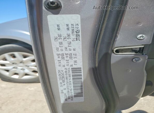 3C4PDCAB8GT238034 2016 DODGE JOURNEY Charcoal Widok naklejki z numerem VIN