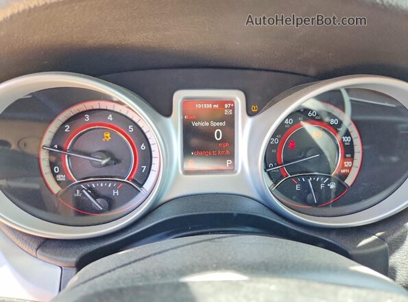 3C4PDCAB8HT538853 2017 DODGE JOURNEY Gray Սարքավորումների վահանակի տեսք