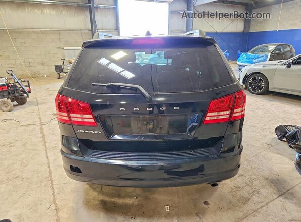3C4PDCAB8HT563851 2017 DODGE JOURNEY Black Вид ззаду