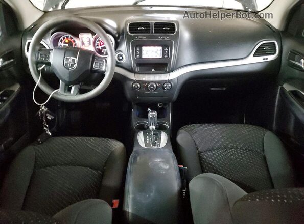 3C4PDCAB8HT638497 2017 DODGE JOURNEY Black წინა პანელის ხედი