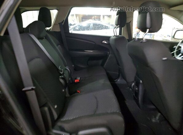 3C4PDCAB8HT638497 2017 DODGE JOURNEY Black უკანა სალონის ხედი