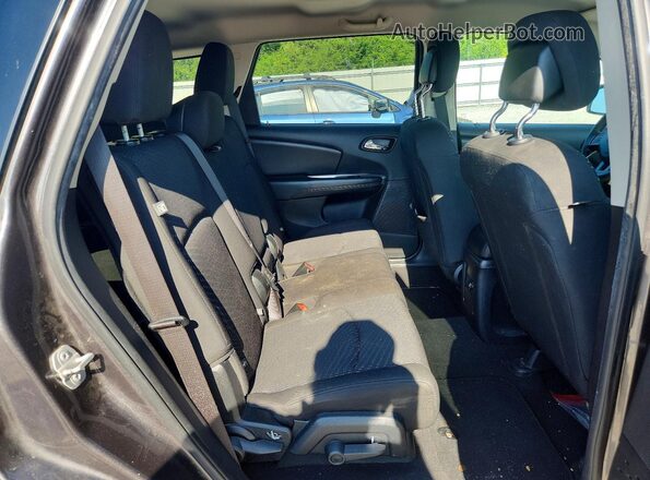 3C4PDCAB8JT288357 2018 DODGE JOURNEY Gray Вид задньої частини салону