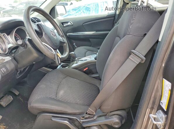 3C4PDCAB8JT288357 2018 DODGE JOURNEY Gray Вид салону спереду