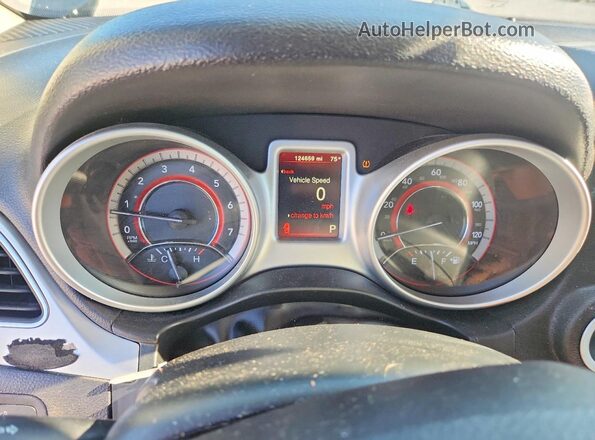 3C4PDCAB8JT288357 2018 DODGE JOURNEY Gray Вид щитка приладів