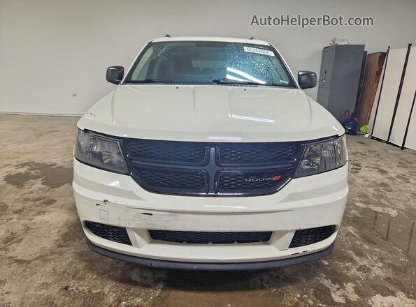 3C4PDCAB8JT309756 2018 DODGE JOURNEY White Widok z przodu