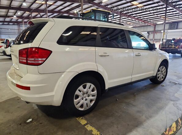 3C4PDCAB8JT324791 2018 DODGE JOURNEY White Rear right