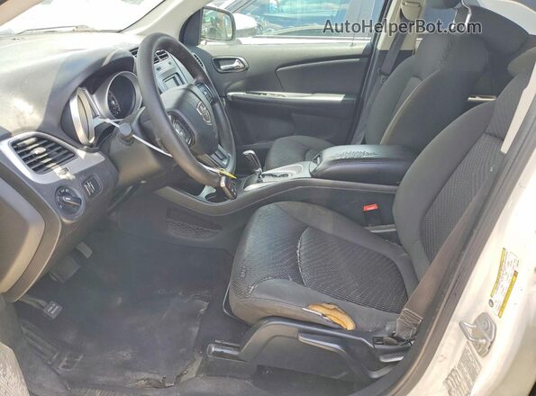 3C4PDCAB8JT324791 2018 DODGE JOURNEY White Front interior view