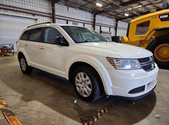 3C4PDCAB8JT324791 2018 DODGE JOURNEY White Front right
