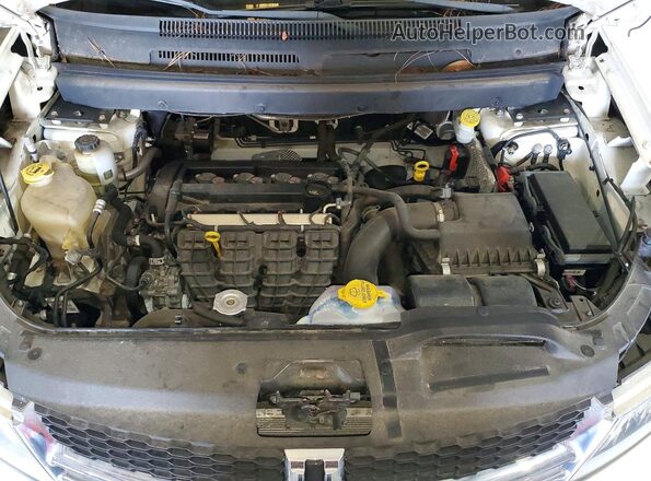 3C4PDCAB8JT324791 2018 DODGE JOURNEY White Engine compartment view
