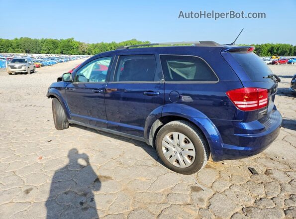 3C4PDCAB8JT428522 2018 DODGE JOURNEY Blue Rear left