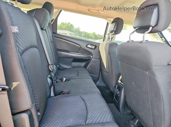 3C4PDCAB8JT428522 2018 DODGE JOURNEY Blue Rear interior view