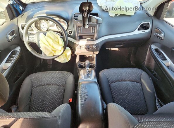 3C4PDCAB8JT428522 2018 DODGE JOURNEY Blue Dashboard view