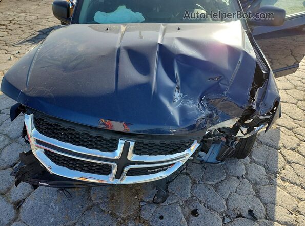 3C4PDCAB8JT428522 2018 DODGE JOURNEY Blue Engine compartment view