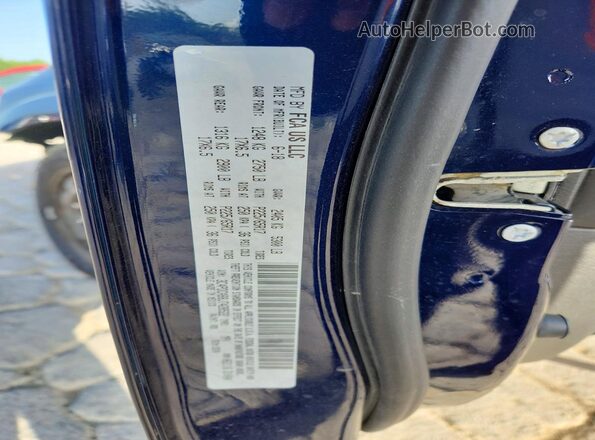 3C4PDCAB8JT428522 2018 DODGE JOURNEY Blue VIN sticker view