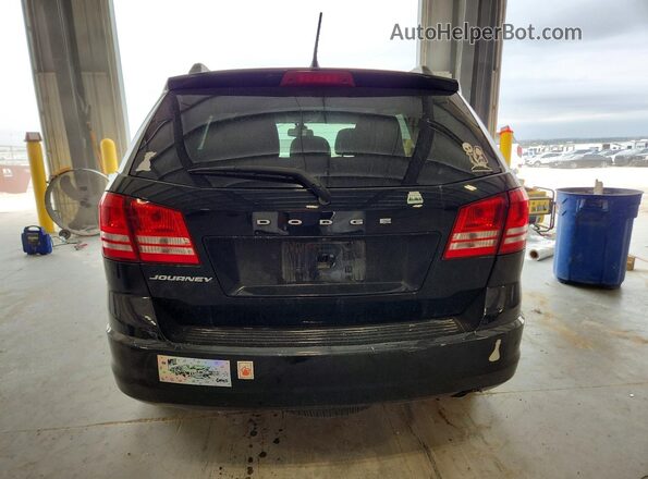 3C4PDCAB8JT428925 2018 DODGE JOURNEY Black Widok z tyłu