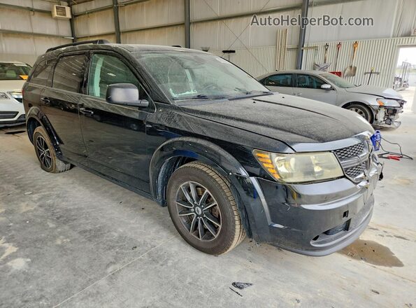 3C4PDCAB8JT428925 2018 DODGE JOURNEY Black Przód prawy