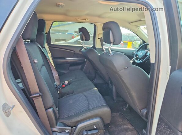 3C4PDCAB8KT862361 2019 DODGE JOURNEY Белый Вид задней части салона