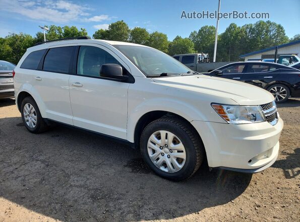 3C4PDCAB8KT862361 2019 DODGE JOURNEY Белый Передняя правая четверть