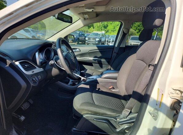 3C4PDCAB8KT862361 2019 DODGE JOURNEY Белый Вид салона спереди