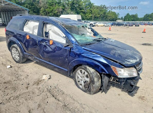 3C4PDCAB8LT279810 2020 DODGE JOURNEY Blue Przód prawy