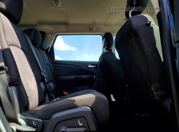 3C4PDCAB9HT522287 2017 DODGE JOURNEY Черный Вид задней части салона