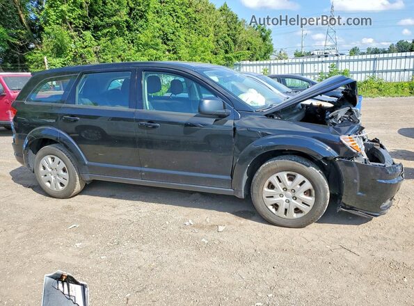 3C4PDCAB9HT522287 2017 DODGE JOURNEY Черный Передняя правая четверть