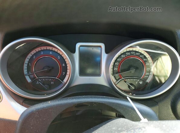 3C4PDCAB9HT522287 2017 DODGE JOURNEY Черный Вид щитка приборов