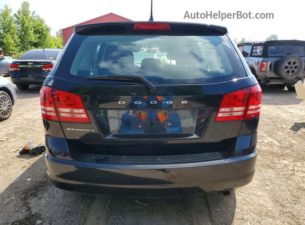 3C4PDCAB9HT522287 2017 DODGE JOURNEY Черный Вид сзади