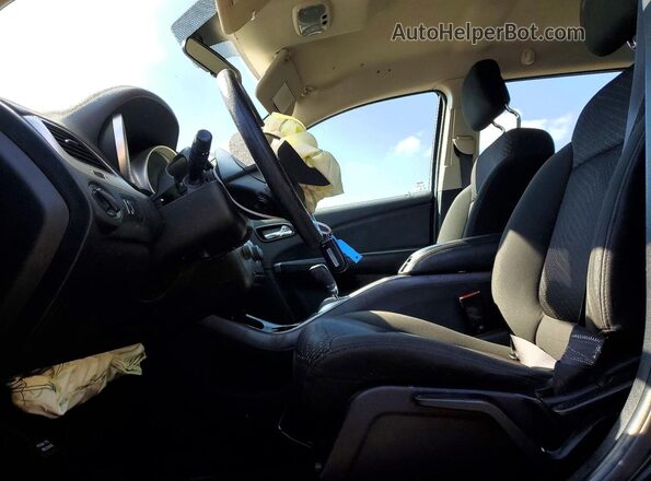 3C4PDCAB9HT522287 2017 DODGE JOURNEY Черный Вид салона спереди
