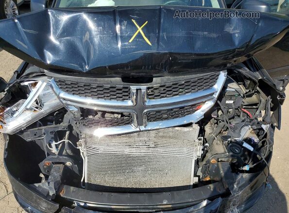 3C4PDCAB9HT522287 2017 DODGE JOURNEY Черный Вид подкапотного пространства