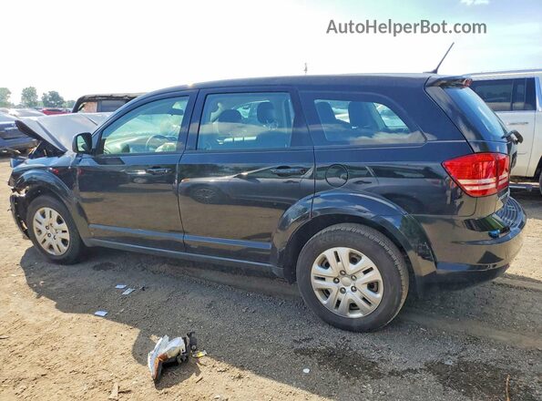 3C4PDCAB9HT522287 2017 DODGE JOURNEY Черный Задняя левая четверть
