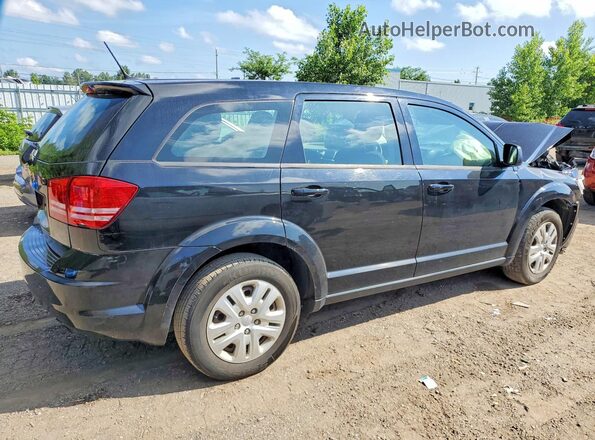 3C4PDCAB9HT522287 2017 DODGE JOURNEY Черный Задняя правая четверть