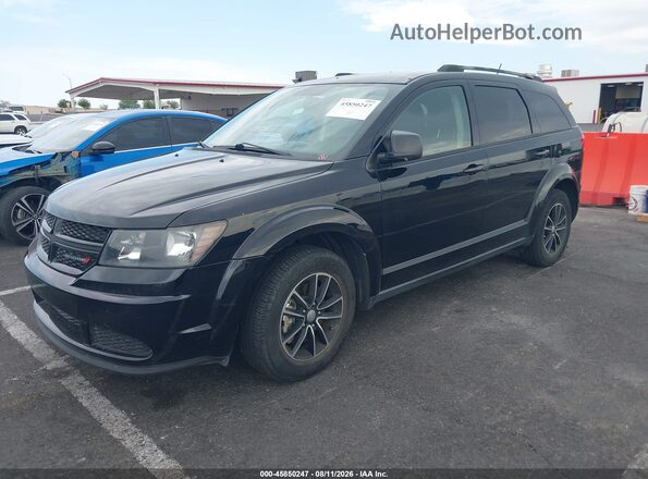 3C4PDCAB9HT644079 2017 DODGE JOURNEY Black Передня ліва чверть