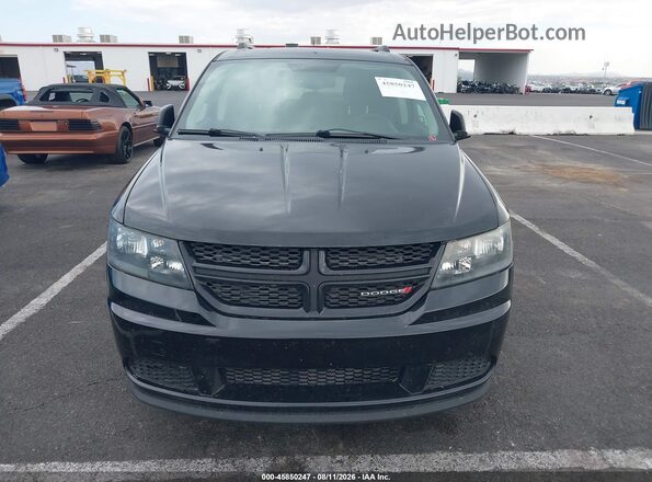 3C4PDCAB9HT644079 2017 DODGE JOURNEY Black Вид щитка приладів