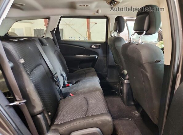 3C4PDCAB9HT695534 2017 DODGE JOURNEY Gray Rear interior view