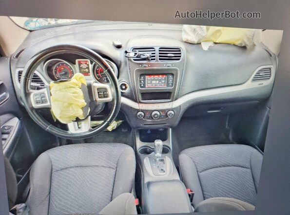 3C4PDCAB9HT695534 2017 DODGE JOURNEY Gray Dashboard view