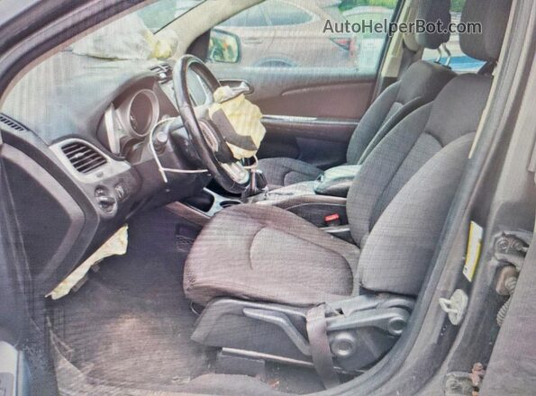 3C4PDCAB9HT695534 2017 DODGE JOURNEY Gray Front interior view