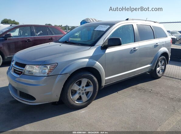 3C4PDCAB9JT184444 2018 DODGE JOURNEY Silver Przód lewy