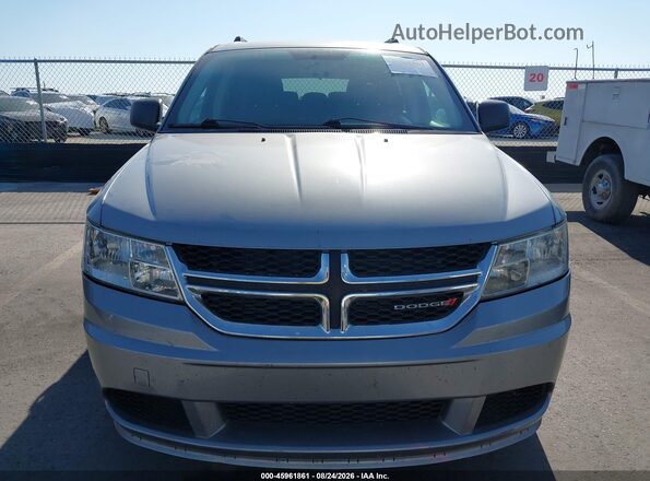 3C4PDCAB9JT184444 2018 DODGE JOURNEY Silver Widok z przodu