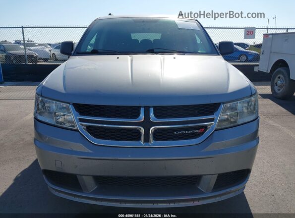 3C4PDCAB9JT184444 2018 DODGE JOURNEY Silver Widok zestawu wskaźników